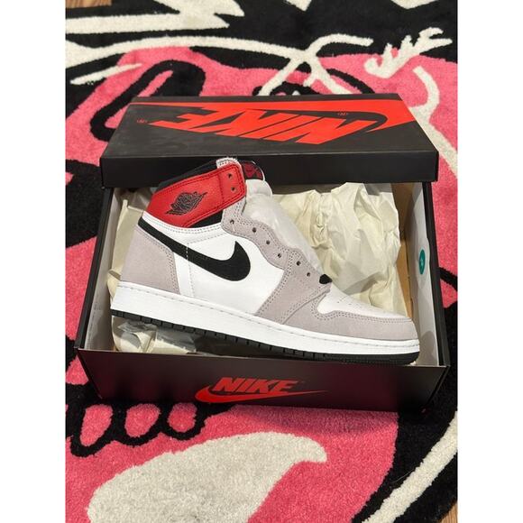 Jordan 1 Retro High Light Smoke Grey GS 6 Y - Picture 9 of 9